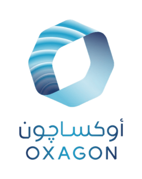 Oxagon logo - Future Intelligence customer
