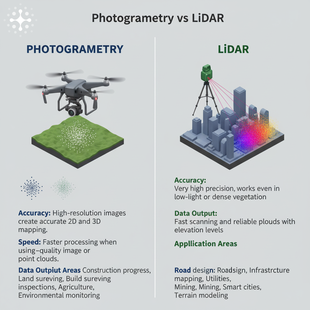 Applications of Photogrammetry and LiDAR